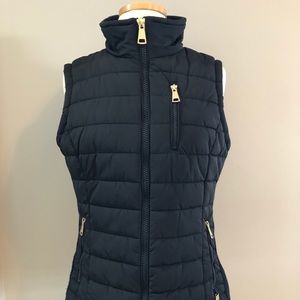 Women’s black Calvin Klein buffer vest